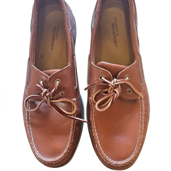 Rockport Other - Rockport Men's Brown Boat Shoes Size 14 Excellent condition